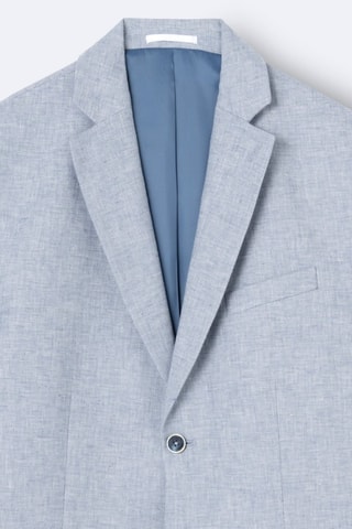 Chaqueta de traje - Celeste