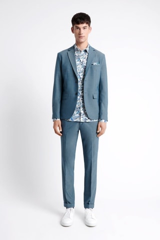 Chaqueta de traje - Azul pato