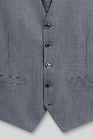 Chaleco de traje de lana - Gris