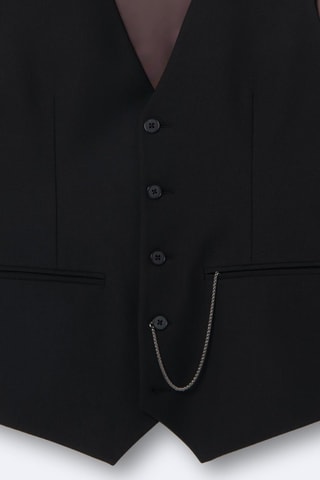 Chaleco de traje - Negro