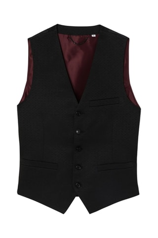 Chaleco de traje - Negro