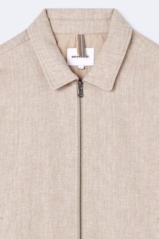 Cazadora de lino - Beige