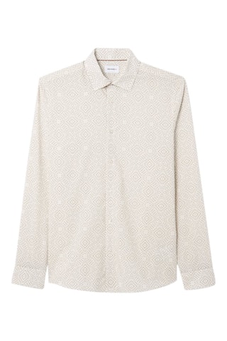 Camisa slim fit - Blanco