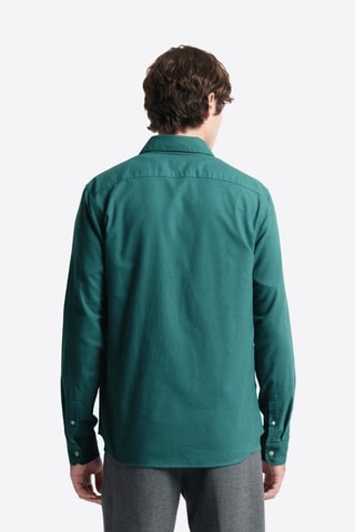 Camisa slim fit - Verde