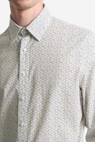 Camisa slim fit - Blanco