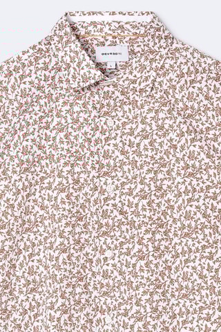 Camisa slim fit - Blanco