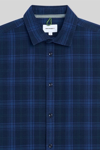 Camisa slim fit - Azul