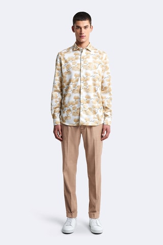 Camisa slim fit - Blanco