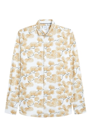 Camisa slim fit - Blanco