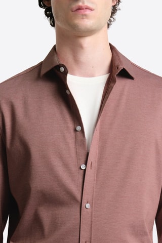 Camisa slim fit - Naranja