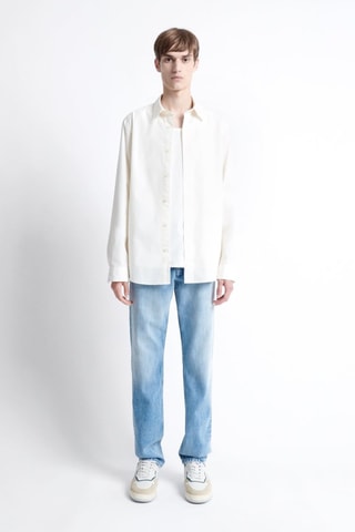 Camisa regular fit - Blanco