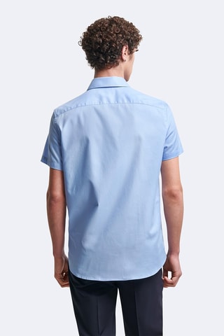Camisa slim fit - Azul