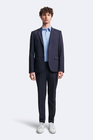 Camisa slim fit - Azul