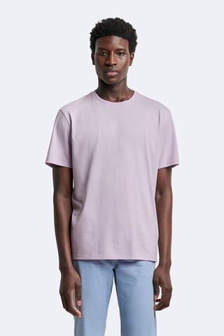 Camiseta slim fit - Violeta claro
