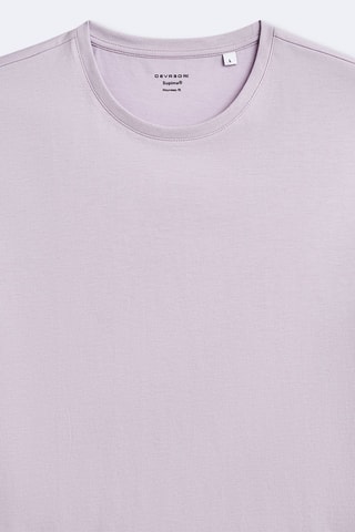 Camiseta slim fit - Violeta claro