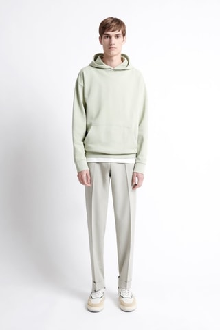 Sudadera con capucha - Verde agua