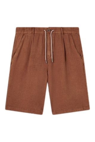 Bermudas regular fit - Marrón