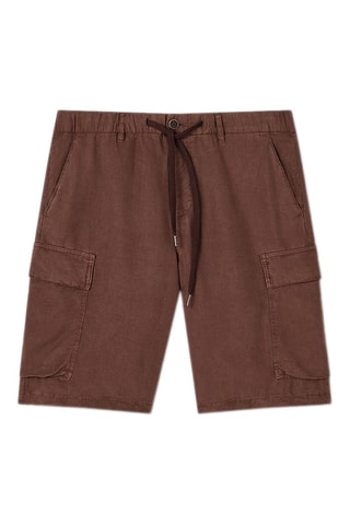Bermudas regular fit - Marrón