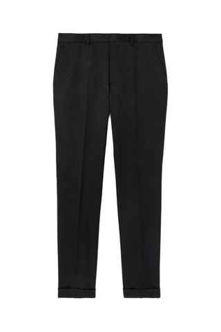Pantalón de traje slim fit - Negro