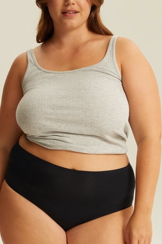 Culotte Maxi taille unique Just One Micro - Noir