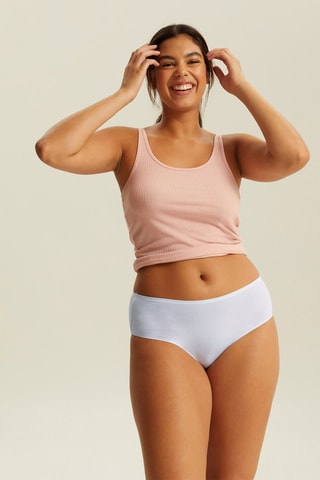 Braga talla única Just One Micro - Blanco