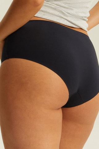 Culotte taille unique Just One Micro - Noir