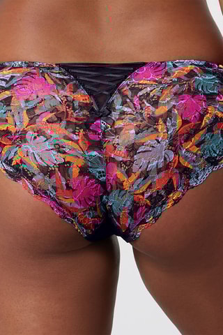 Boxer Luccia Swing - Noir et fuchsia - Bestform