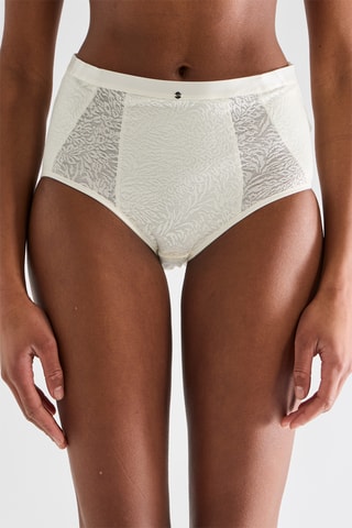 Braga de talle alto Just Me - Crudo