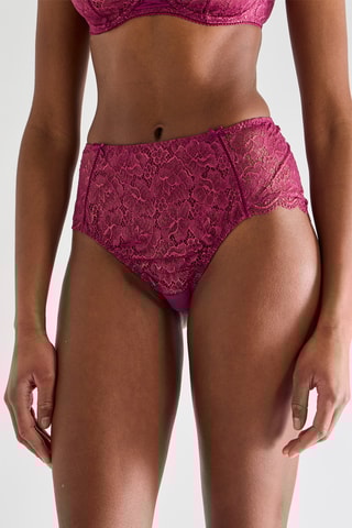 Bóxer de talle alto Luccia Jolia - Fucsia