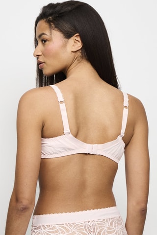 Sujetador con aros Pampelune - Rosa pastel