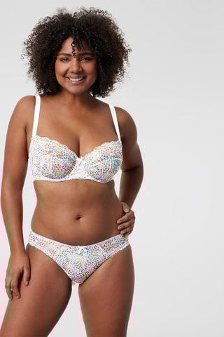 Sujetador con aros Luccia Swing - Blanco