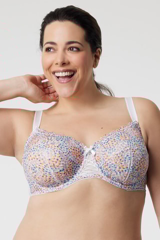 Sujetador con aros Luccia Swing - Blanco