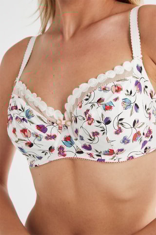 Sujetador con aros Palma Swing - Blanco