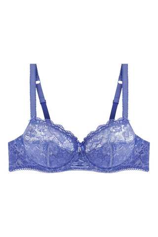 Sujetador con aros Luccia Harmony - Azul pato