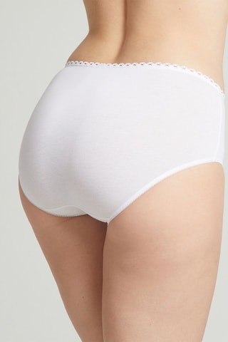 Braga de talle alto Best Cotton - Blanco