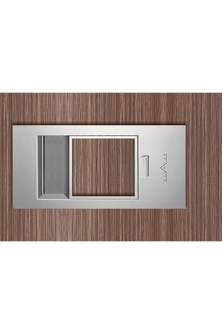 Bloc-porte d'intérieur Miro avec poignée Exclusive - Imitation chêne gris et gris - 83 x 204 cm