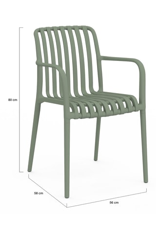 4 sedie Oviedo - 56 x 58 x 80 cm
