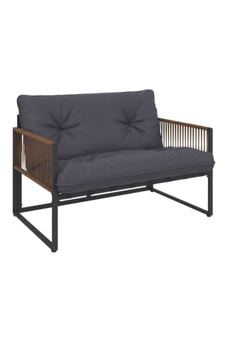 Salotto da giardino Ozéa piano in legno - 4 posti