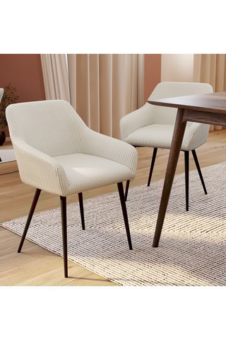 2 chaises Jenny - 51 x H6 x 56 cm