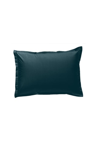 Funda de almohada de percal de algodón 80 hilos/cm² - Laguna