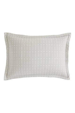 Funda de almohada Thylane - Blanco y verde