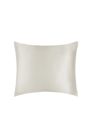 Funda de almohada de seda - Marfil