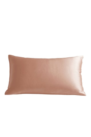 Funda de almohada de seda - Rosa