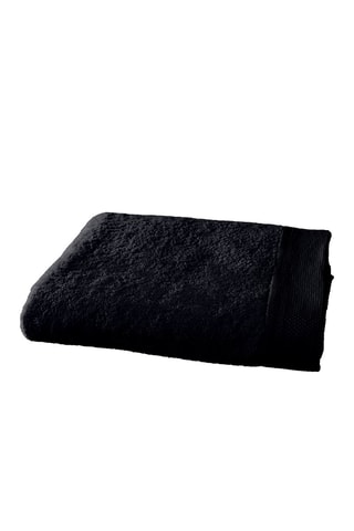 Drap de douche - Noir - 70 x 140 cm