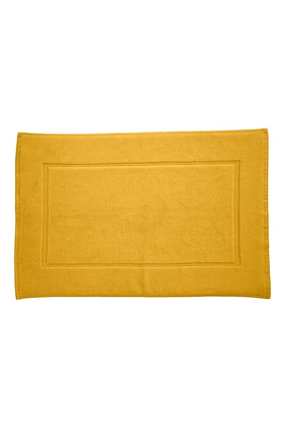 Tapis de bain - Jaune - 50 x 80 cm