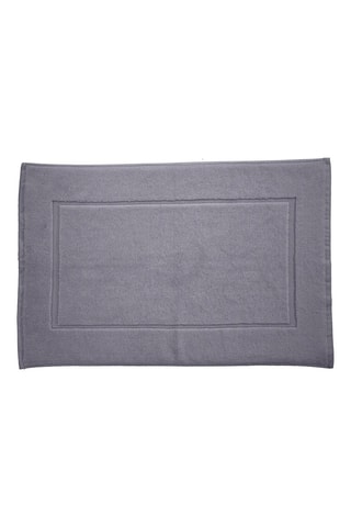 Alfombra de baño - Gris - 50 x 80 cm