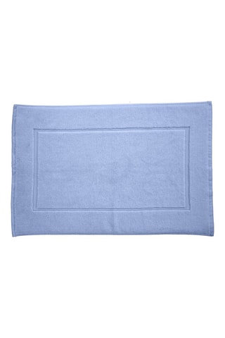 Tapis de bain - Bleu clair - 50 x 80 cm