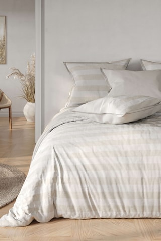 Juego de nórdico de algodón Liam - Beige