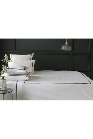 Juego de nórdico de algodón Tracy - Blanco