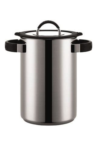 Olla grande de acero inoxidable con tapa Chef - 16 cm